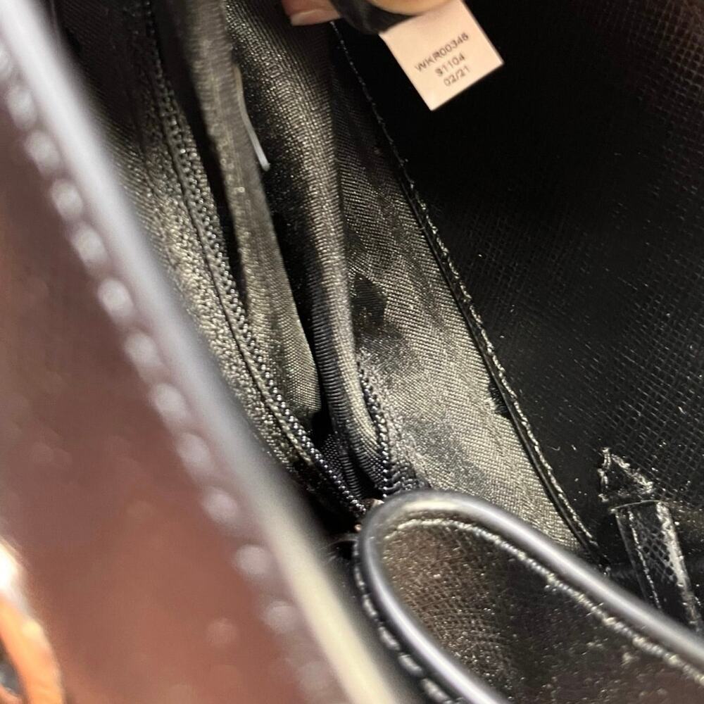Kate Spade Mulberry Street Small Breezy Black Flap Backpack - Picture 11 of 11